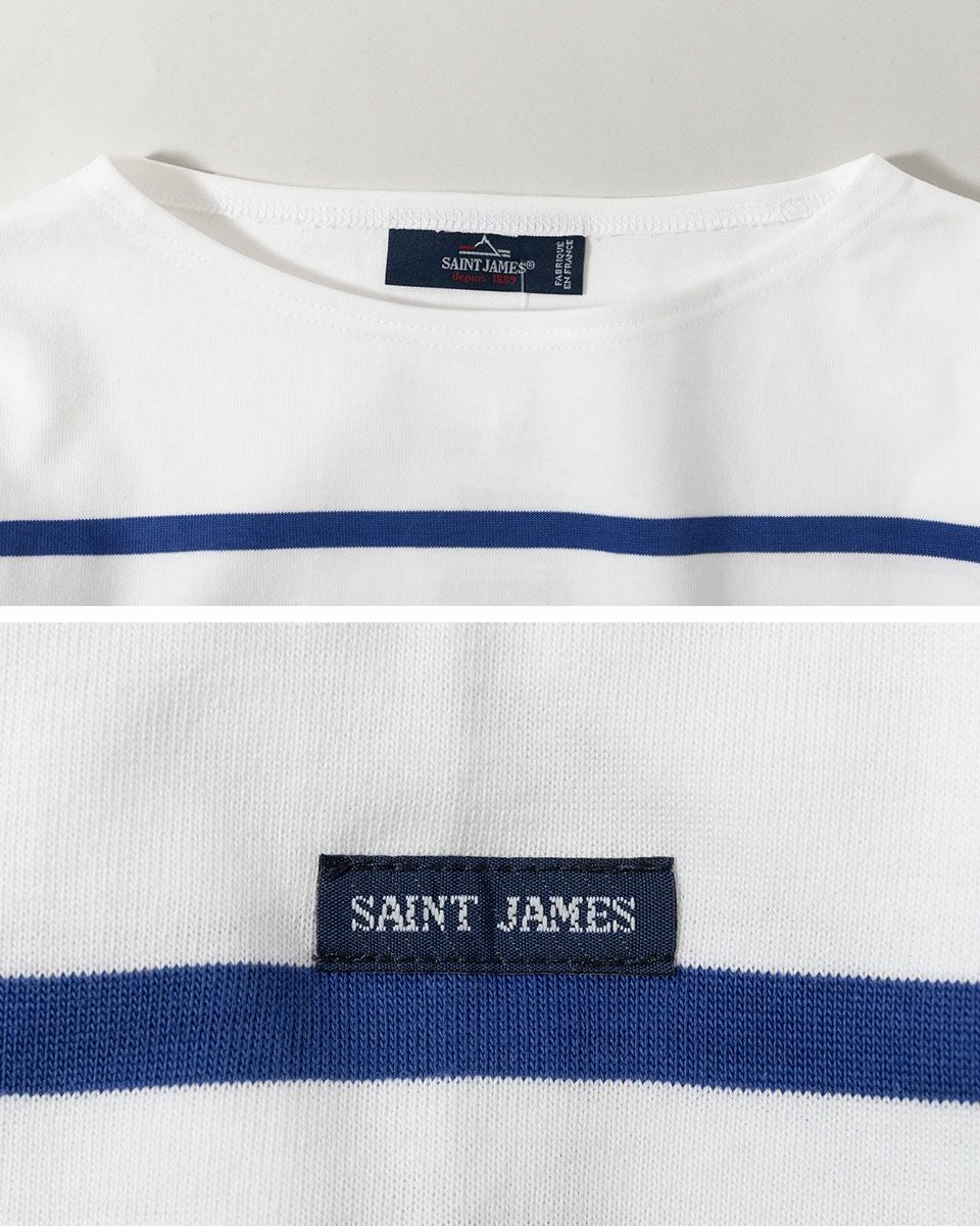 セントジェームス ナバル 七分袖 ボーダー Tシャツ SAINT JAMES NAVAL