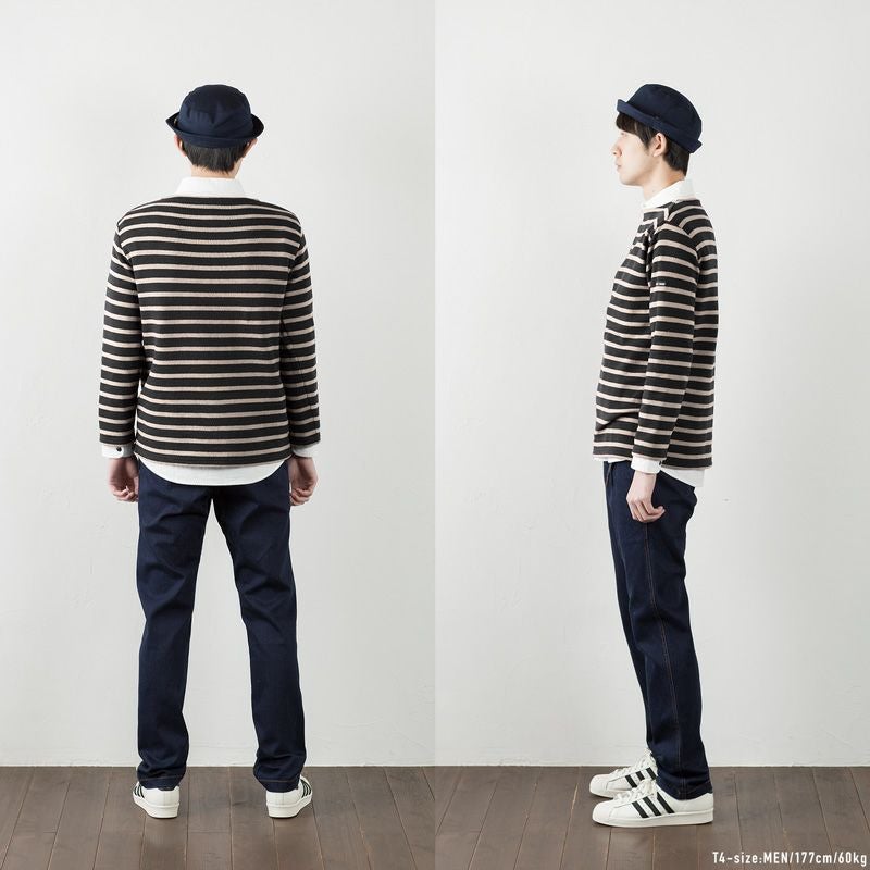 【新品タグ付き】セントジェームス   圧縮ウールボーダーセーター 000000003040-01.jpg?size=l&w=