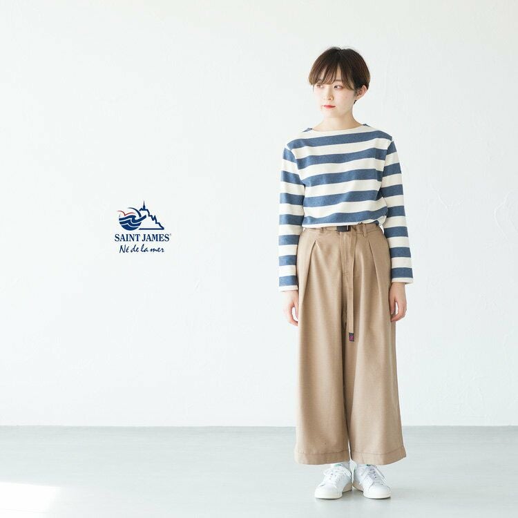 値下げ DeuxiemeClasses ボーダーワイドプルオーバー Air Tokyo（エアートウキョー）の「オーバーサイズ ボーダー ワイド L