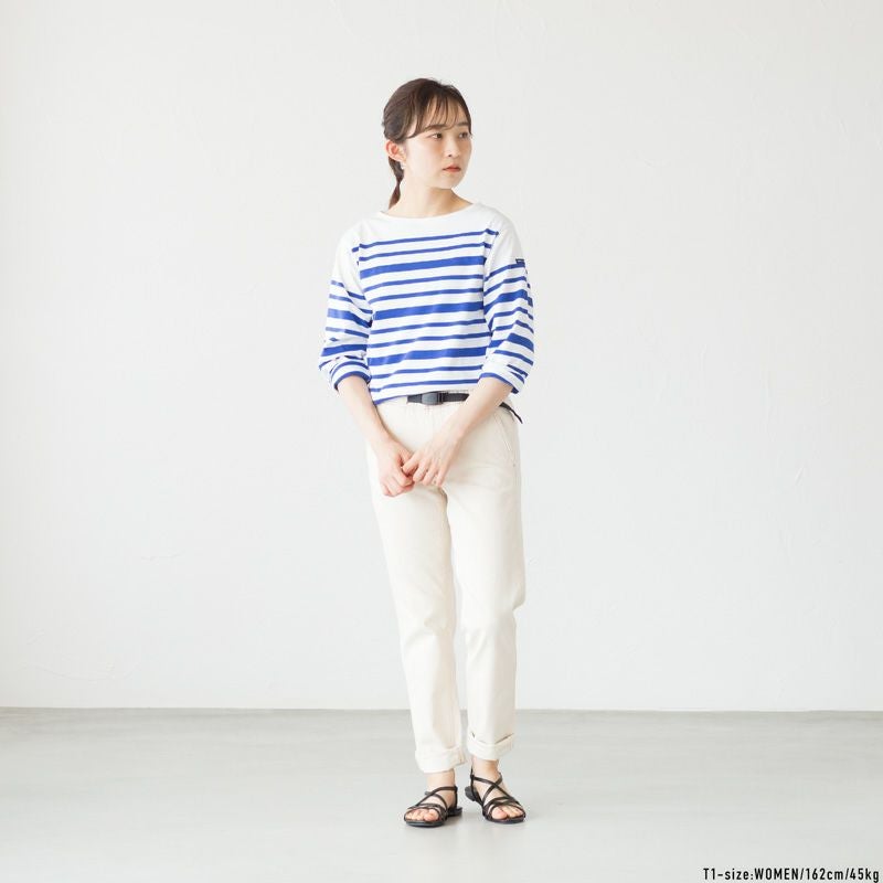 セントジェームス ナバル デュアルボーダー 長袖 Tシャツ DUAL BORDER