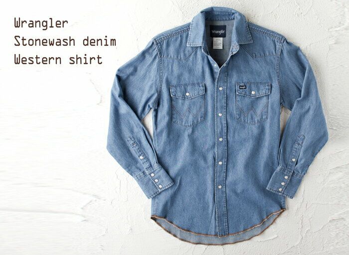 アメリカ直輸入 Wrangler ラングラー ストーンウォッシュ デニム