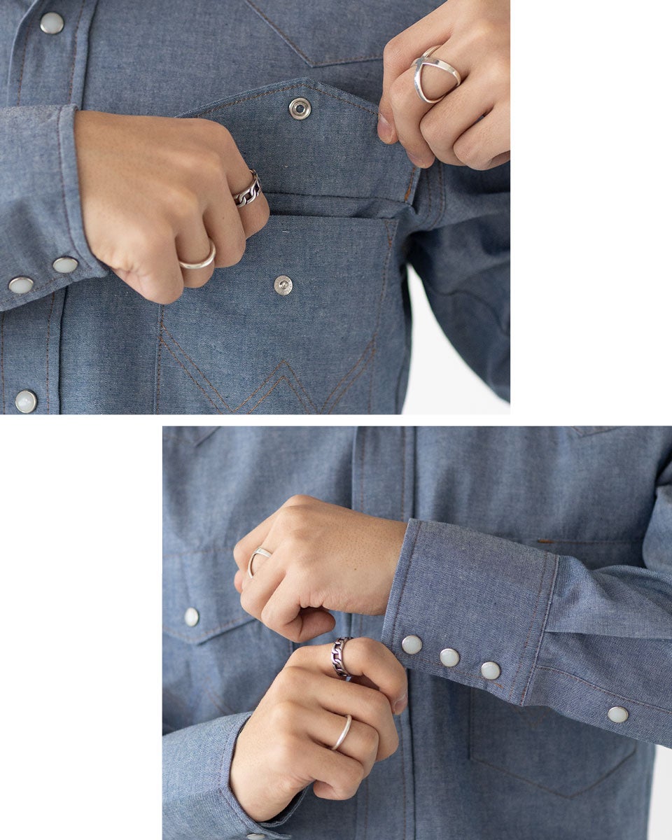 米国直輸入 ラングラー ウエスタン ワークシャツ Wrangler 70136MW