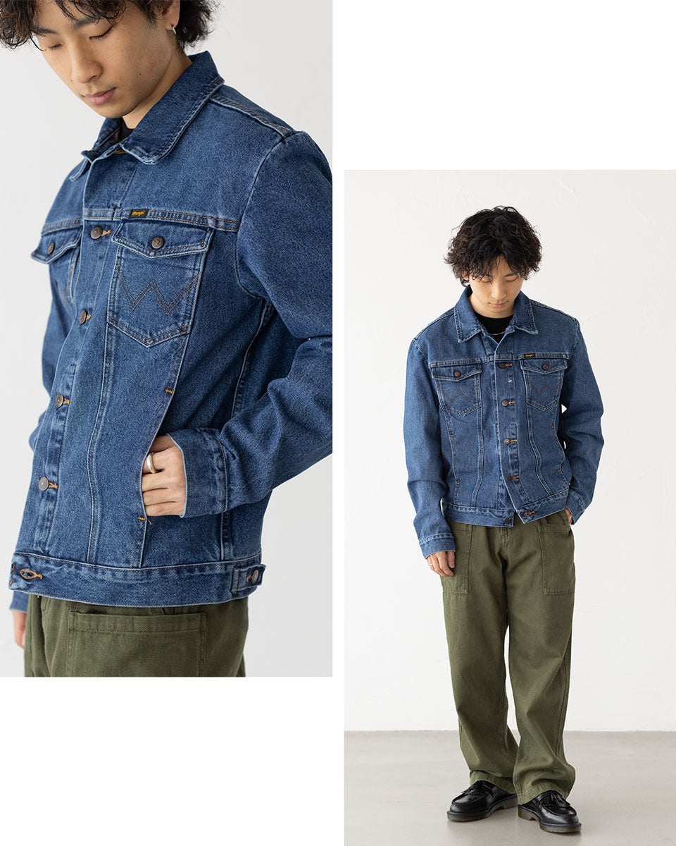 米国直輸入 ラングラー デニムジャケット Wrangler 74145PW 112335728