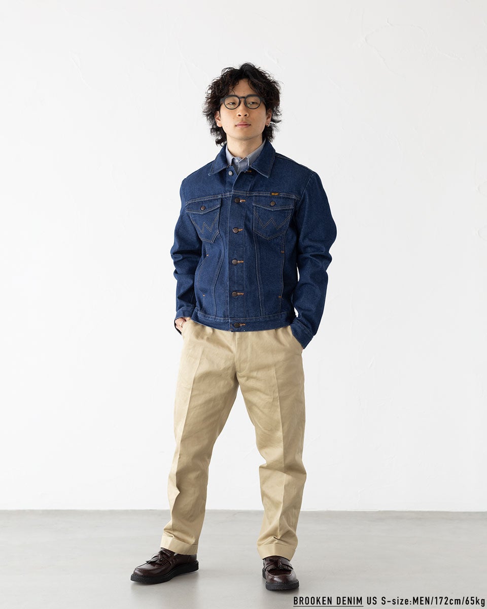 スーパーディゲラ 米国直輸入 ラングラー デニムジャケット Wrangler 74145PW 112335728