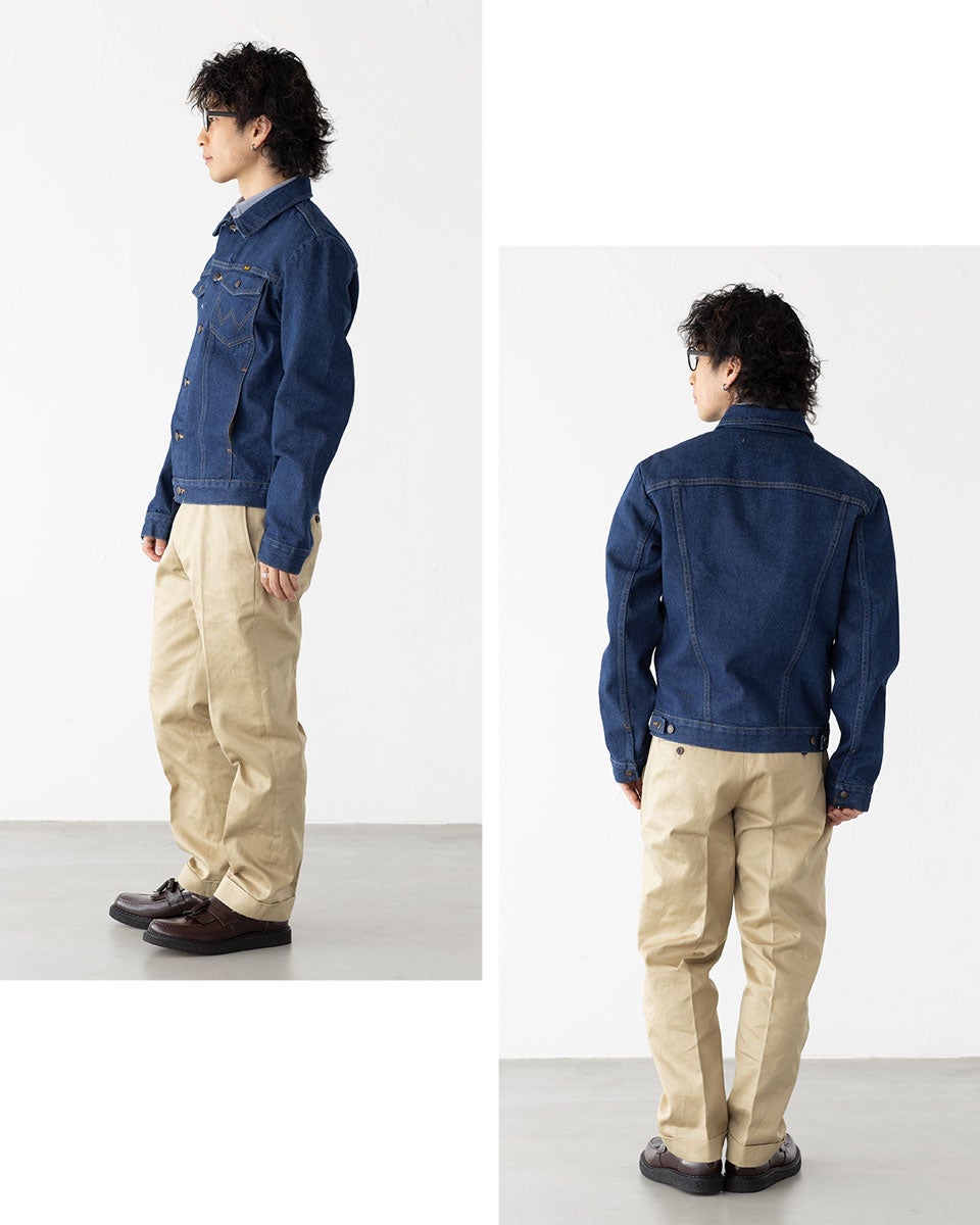 米国直輸入 ラングラー デニムジャケット Wrangler 74145PW 112335728