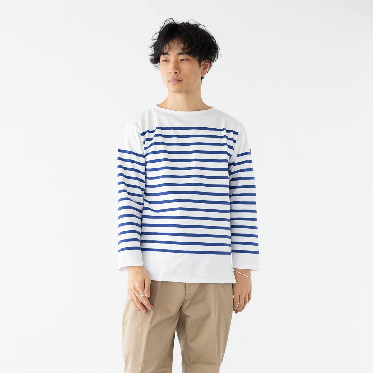 セントジェームス ナバル 長袖 ボーダー Tシャツ SAINT JAMES NAVAL