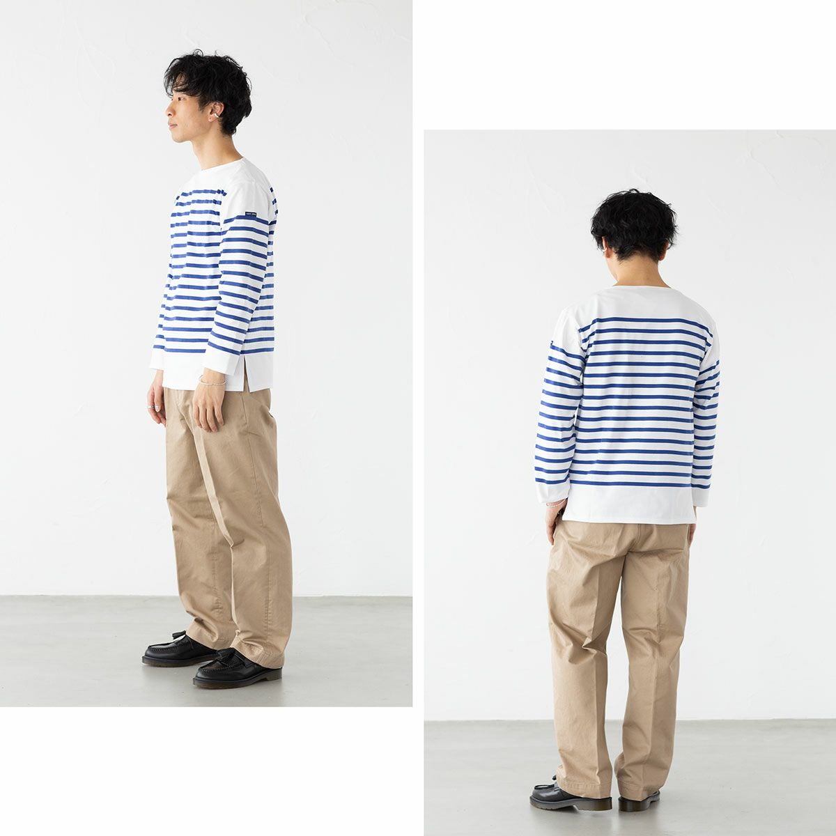 セントジェームス ナバル 長袖 ボーダー Tシャツ SAINT JAMES NAVAL