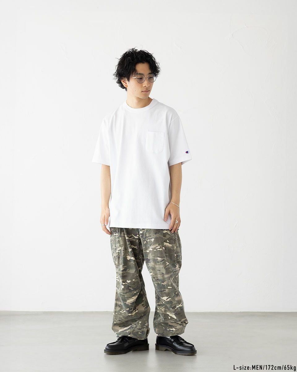 チャンピオン T1011 ポケット Tシャツ Champion 25SS MADE IN USA
