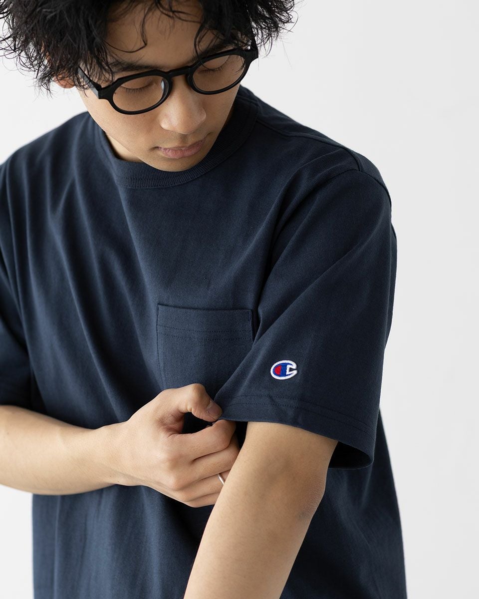 チャンピオン T1011 ポケット Tシャツ Champion 25SS MADE IN USA