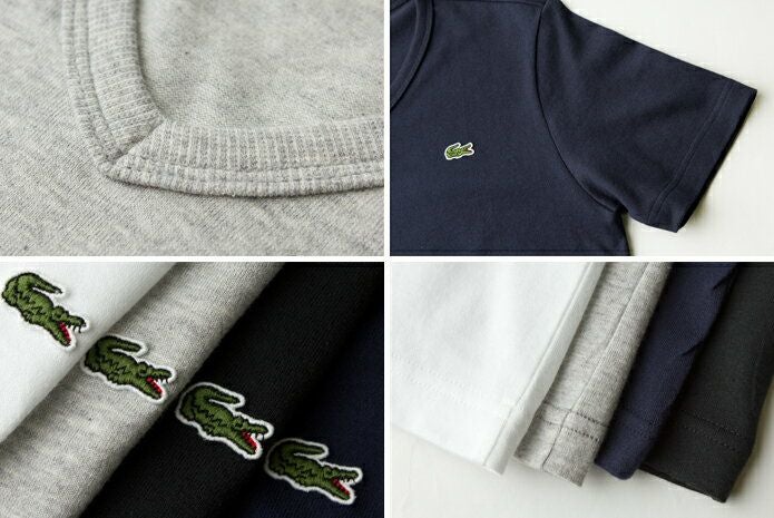 ラコステ 半袖 Vネック Tシャツ TH632E/TH632EL/TH632EM ネコポス可