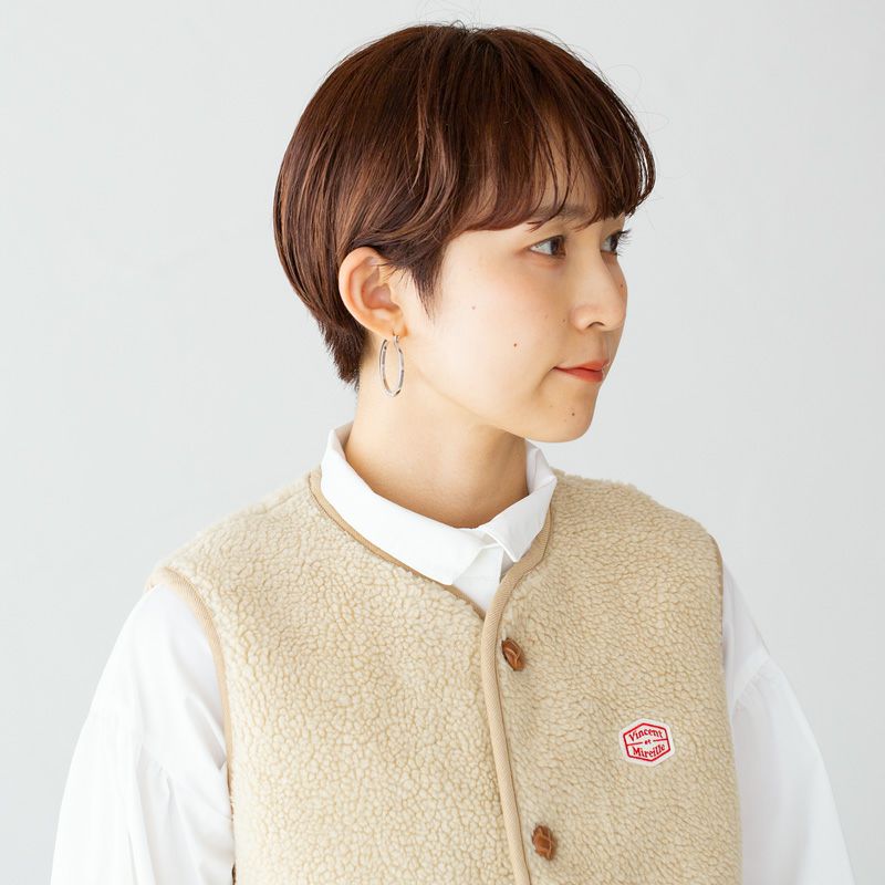 misaドゥーズィエムクラス ボアベスト ナチュラルカラー♡新品未使用♡ misa様専用ドゥーズィエムクラス ボアベスト ナチュラルカラー♡新品未
