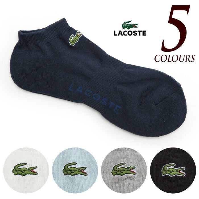 ラコステ ソックス パイル アンクル LACOSTE ANKLE SOCKS メンズ