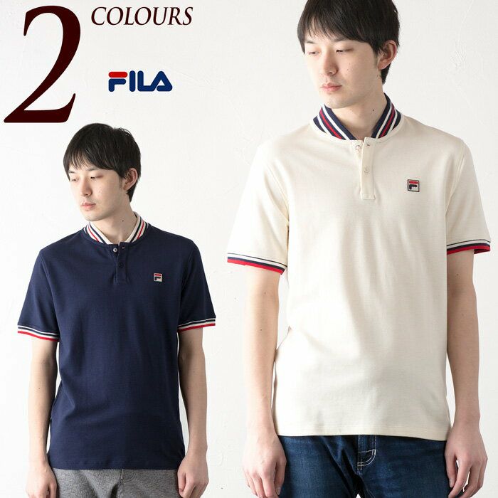 フィラ US企画 スキッパー ヘンリー ポロ FILA SKIPPER HENLEY SHIRT