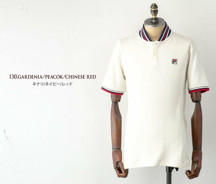 フィラ US企画 スキッパー ヘンリー ポロ FILA SKIPPER HENLEY SHIRT