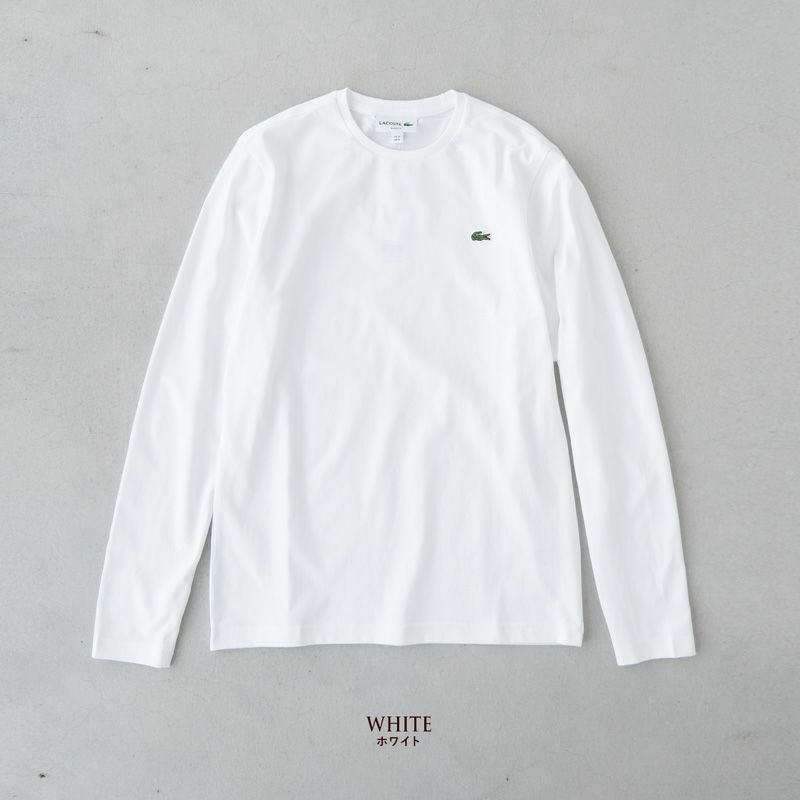 製造中止・日本製あり] ラコステ 長袖 丸首・V首 Tシャツ TH350EM
