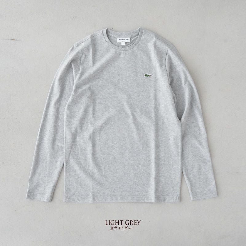 製造中止・日本製あり] ラコステ 長袖 丸首・V首 Tシャツ TH350EM