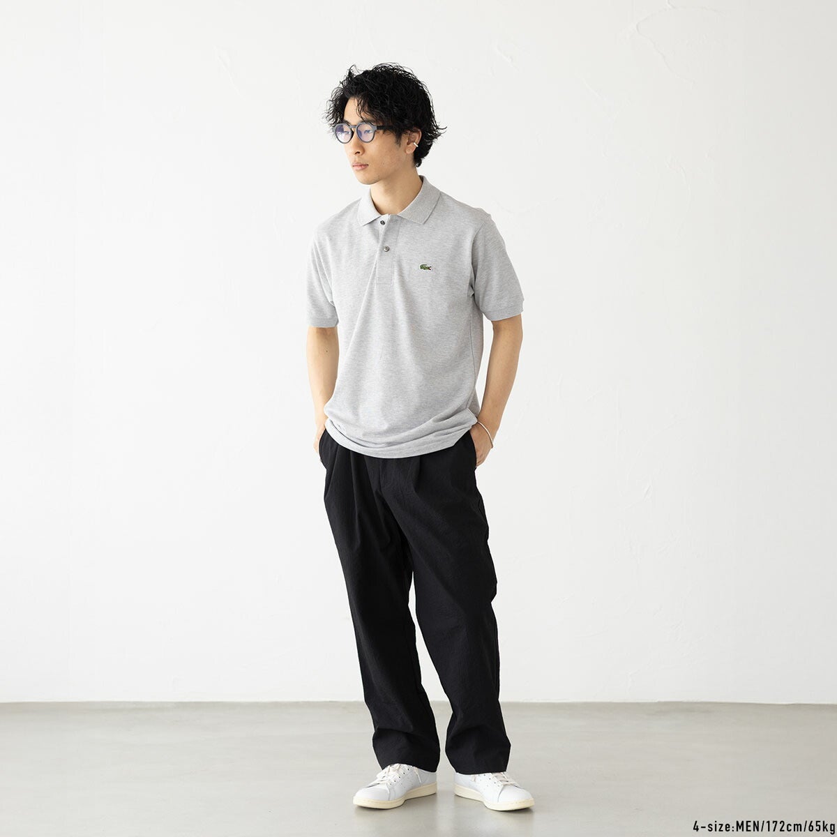 ラコステ LACOSTE ポロシャツ L1212 クラシックフィット メンズ