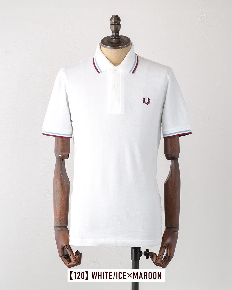 【美品】Fred Perry ポロシャツ M12 サイズ40 英国製】 フレッドペリー ポロシャツ M12 ティップラインポロ FRED