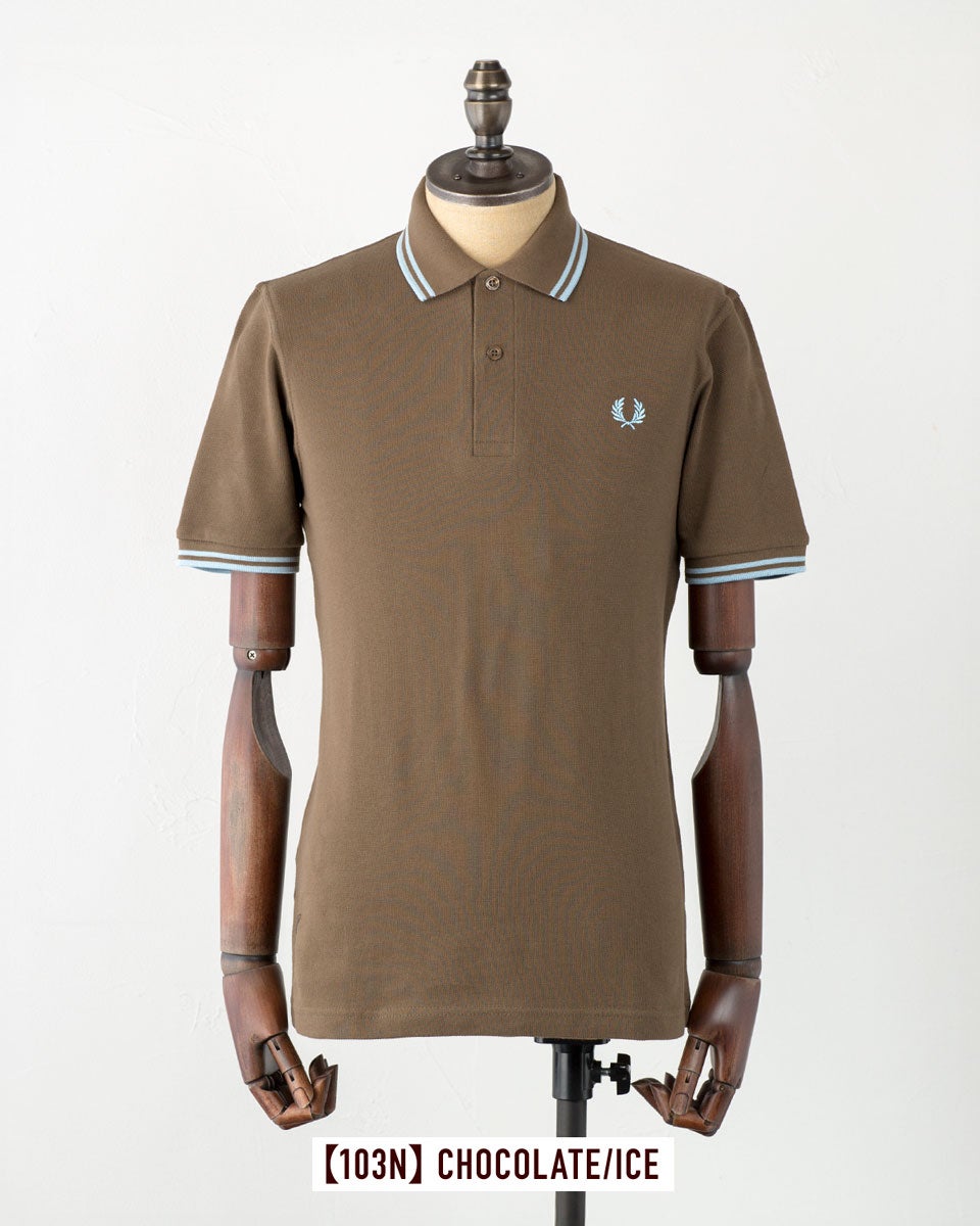 英国製】 フレッドペリー ポロシャツ M12 ティップラインポロ FRED