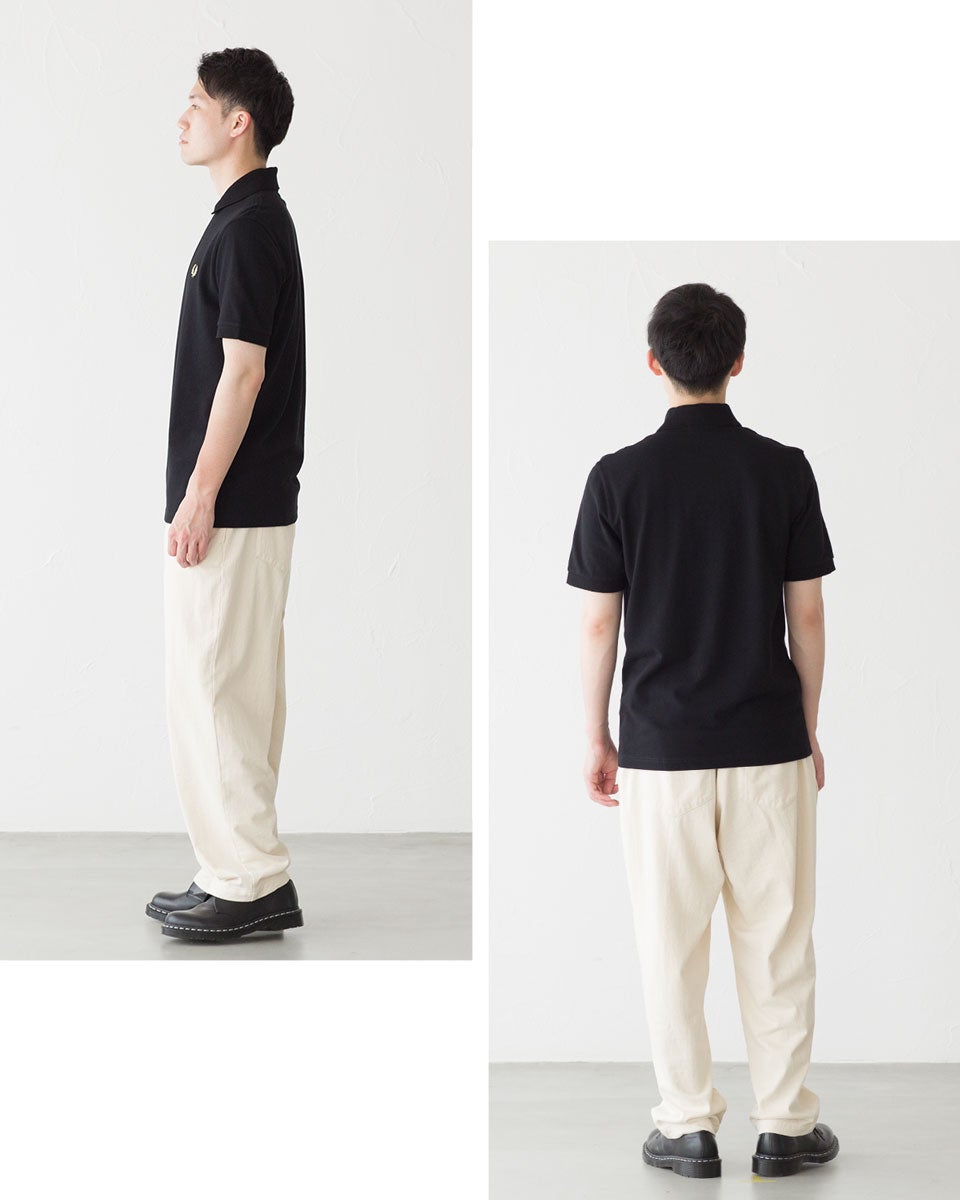 英国製 フレッドペリー ポロシャツ M3 プレーンポロ FRED PERRY メンズ