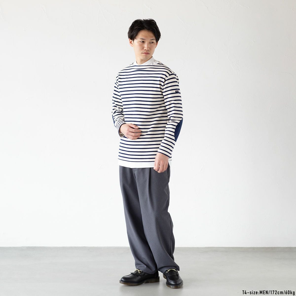 セントジェームス ウエッソン エルボーパッチ 13JC SAINT JAMES