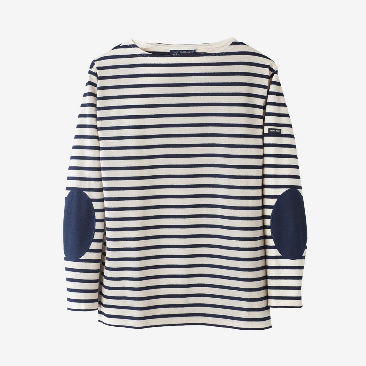 saint James バスクシャツ T1 エルボーパッチ SAINT JAMES / セントジェームス ハートエルボーパッチバスクシャツ