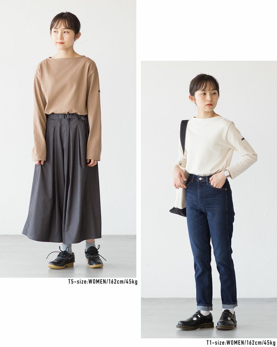 セントジェームス ウエッソン 無地 ソリッド 長袖 Tシャツ SAINT JAMES