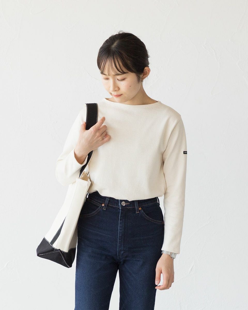 セントジェームス ウエッソン 無地 ソリッド 長袖 Tシャツ SAINT JAMES