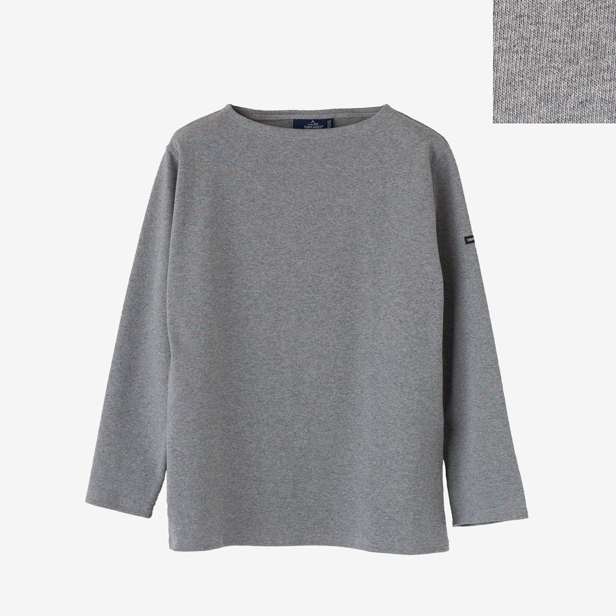 日本正規品 セントジェームス ウエッソン 無地 ソリッド 長袖 Tシャツ