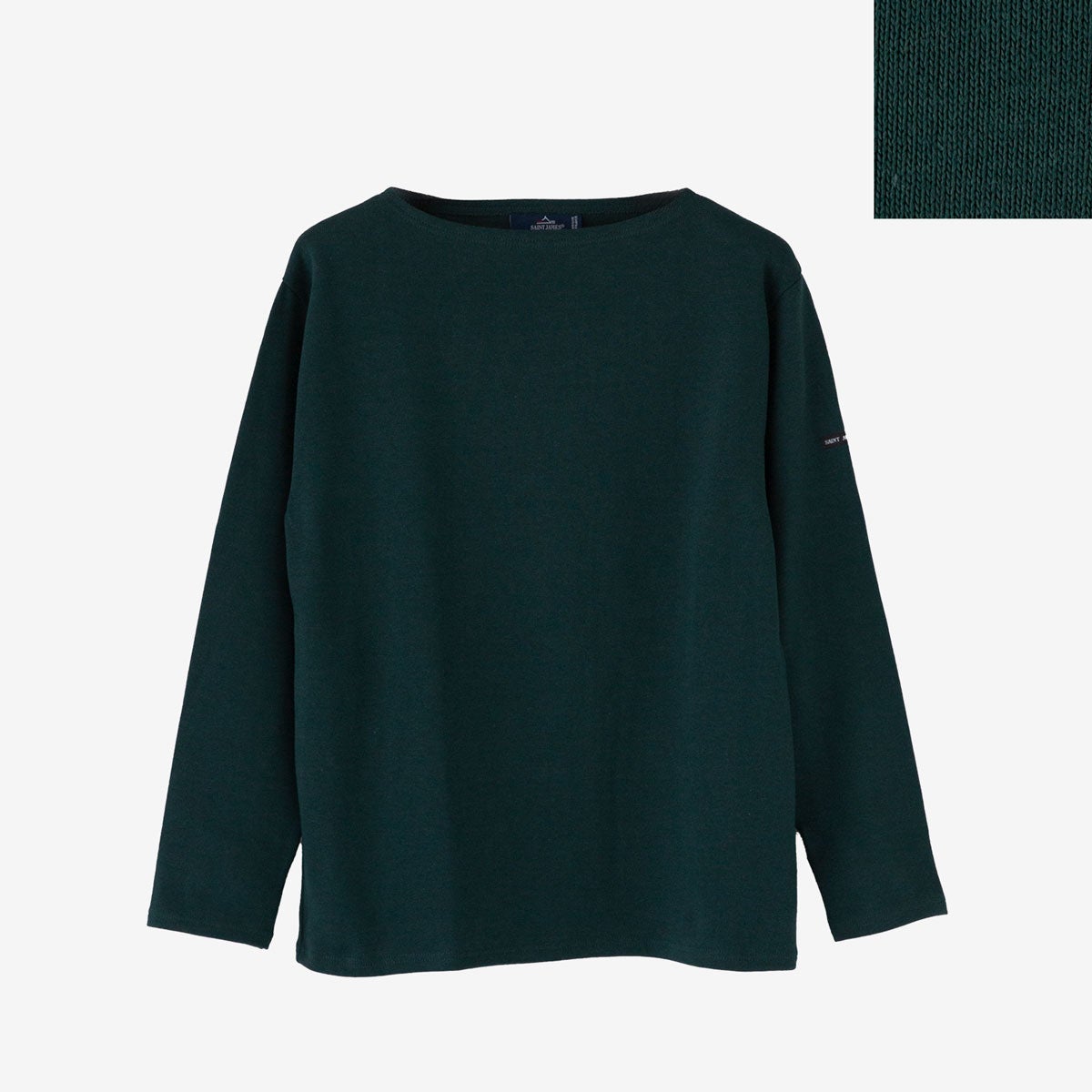 日本正規品 セントジェームス ウエッソン 無地 ソリッド 長袖 Tシャツ