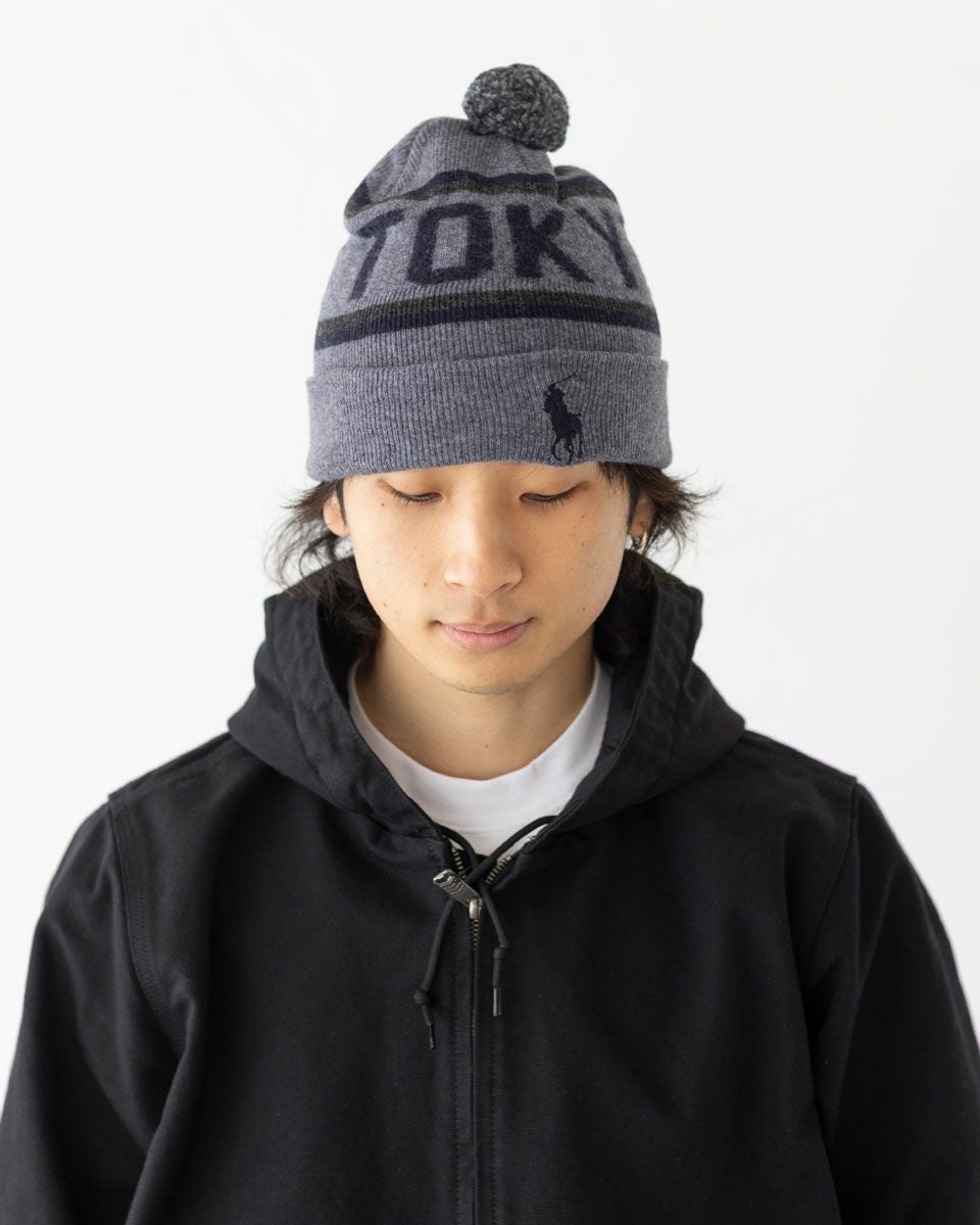ポロ ラルフローレン ニット帽 PC0039 フラッグシップ スタジアム