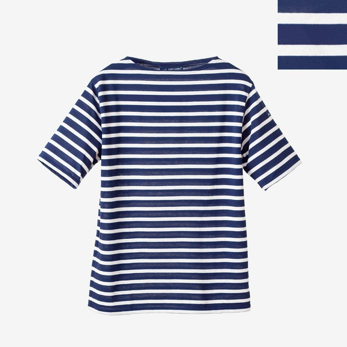 まとめ売り M〜L セントジェームス ピリアック ボーダー バスク Tシャツ PIRIAC ピリアックボーダー半袖Tシャツ/SAINT JAMES(セントジェームス