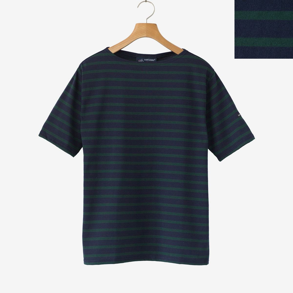 セントジェームス ピリアック ボーダー 半袖 Tシャツ SAINT JAMES