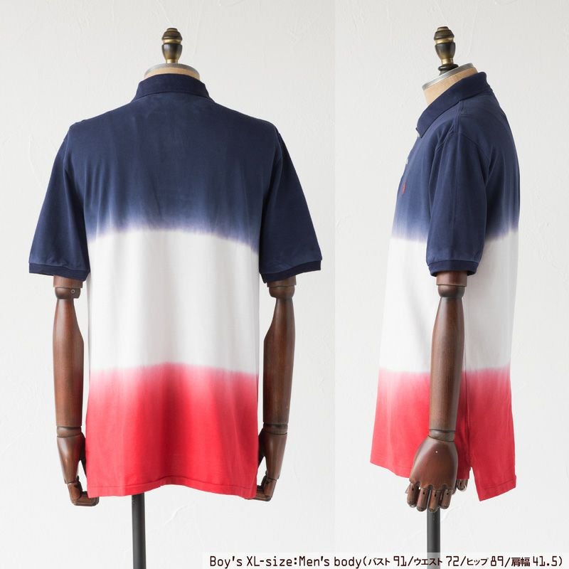 ポロ ラルフローレン ボーイズ タイダイ染め メッシュ ポロシャツ POLO
