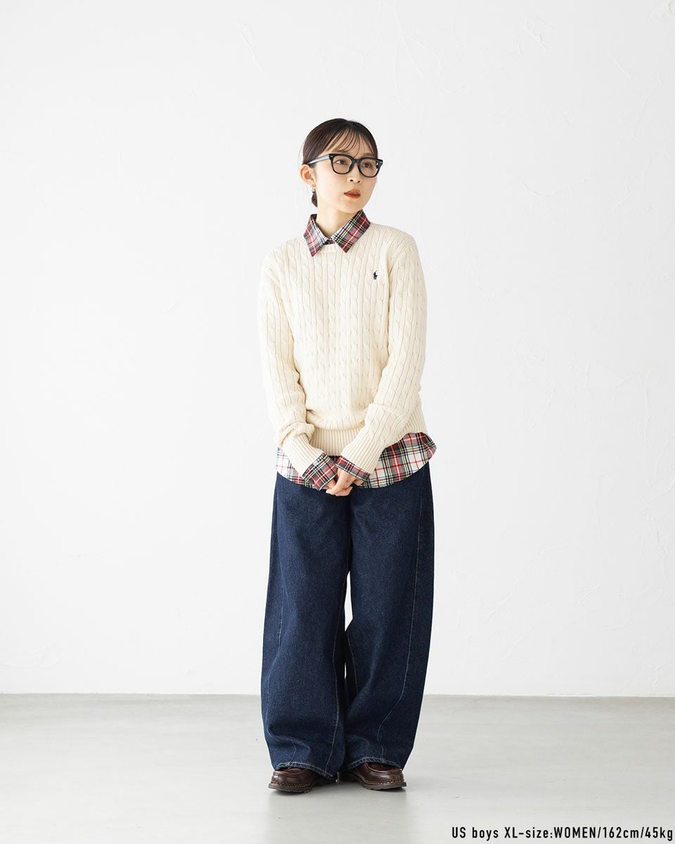 POLO RALPH LAUREN ポロ ラルフ ローレン コットン セーター POLO RALPH LAUREN（ポロ・ラルフローレン） セーター ニット ケーブル