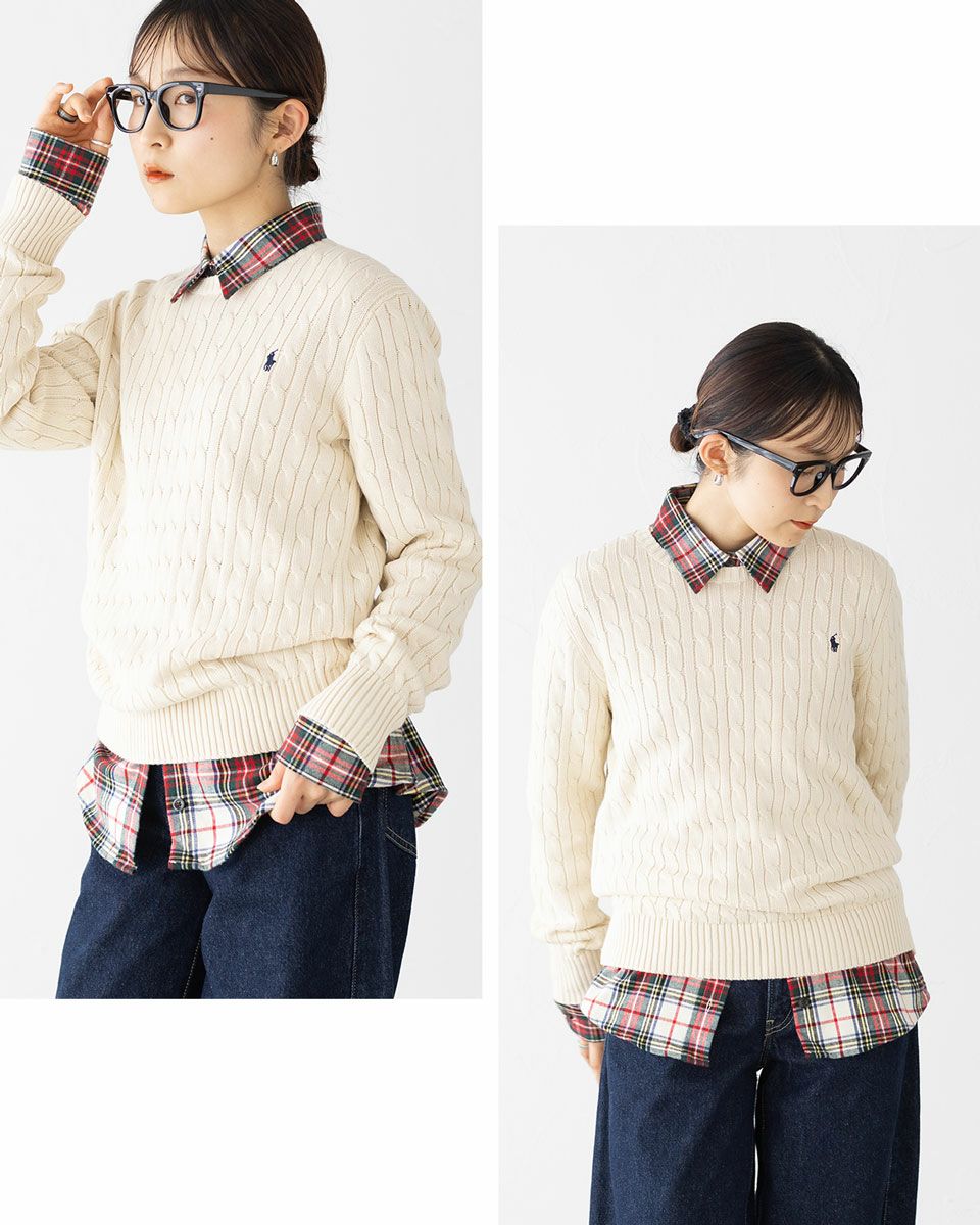 極美品✨ポロラルフローレン ダルメシアンニット ボーイズXL（レディースL相当） 極美品✨ポロラルフローレン ダルメシアンニット ボーイズXL