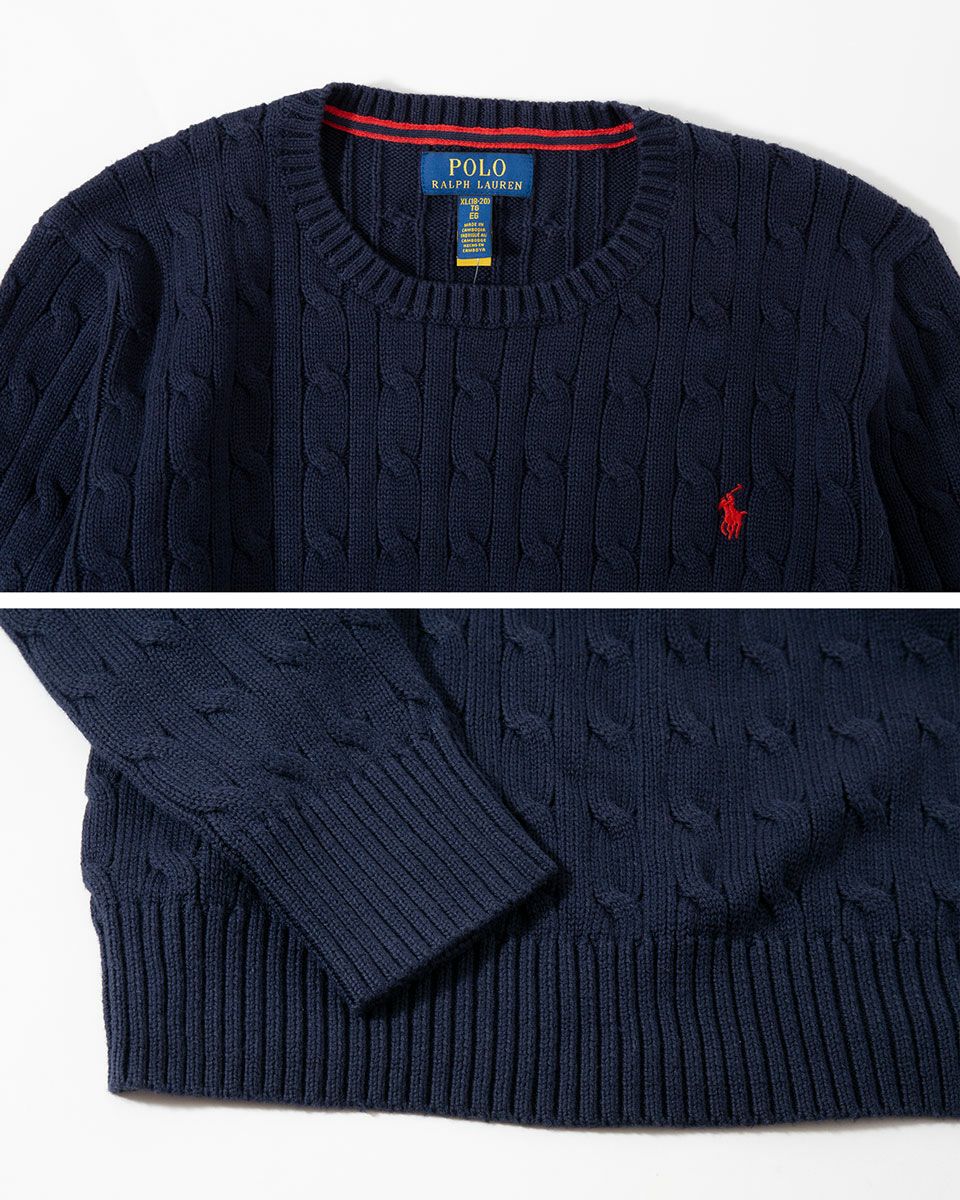 ポロ ラルフローレン ケーブル編み セーター POLO Ralph Lauren