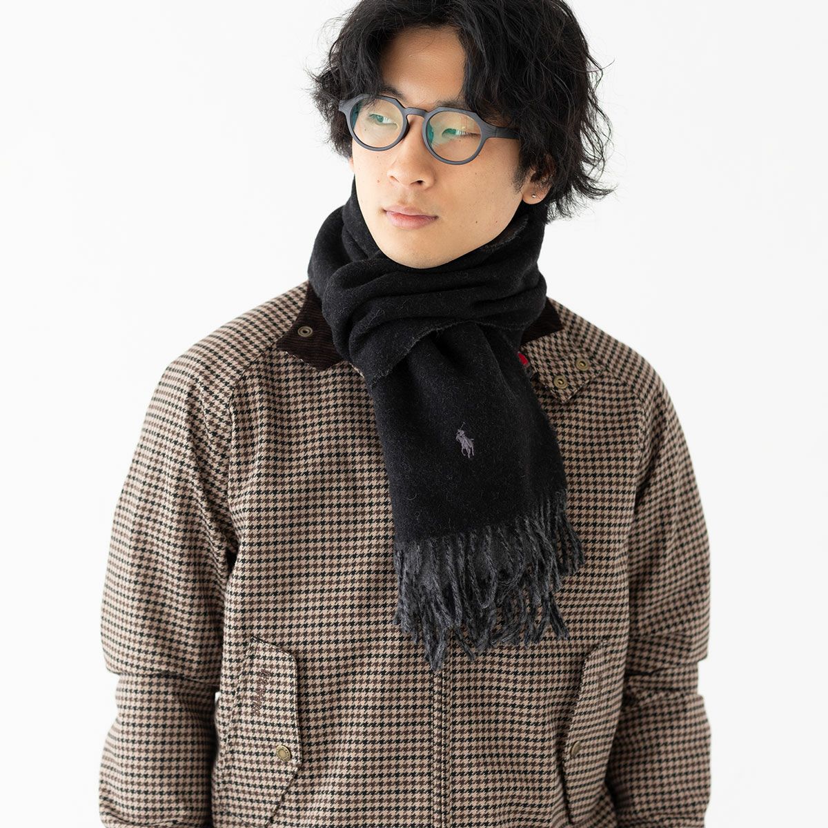 イタリア製】 ポロ ラルフローレン マフラー POLO RalphLauren PC0455