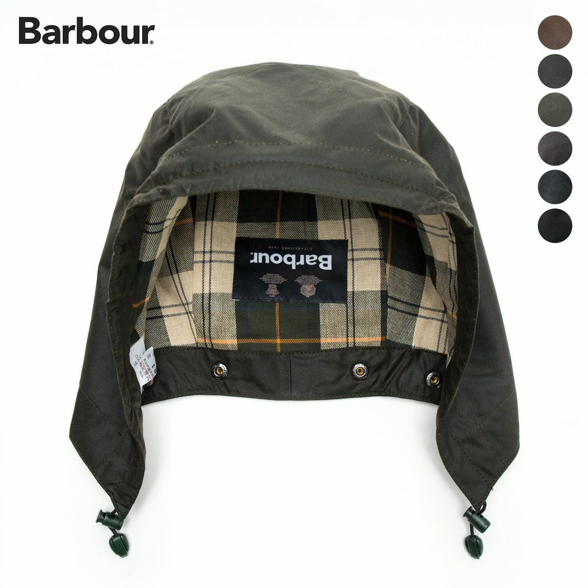 バブアー フード Barbour ワックスド オイルド コットン MHO0004