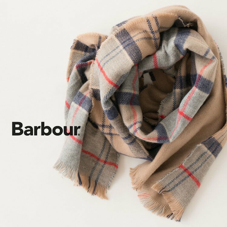 バブアー Barbour タータンチェック 大判 ショール WIDE STOLE