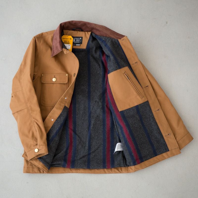 や*ー様 カーハート　チョアコート カバーオール　裏ブランケット Carhartt（カーハート） 【値下げ】CarHartt 50S ハートタグ 裏地