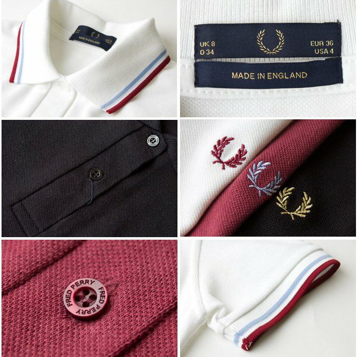 フレッドペリー ポロシャツ レディース FRED PERRY G12 英国製