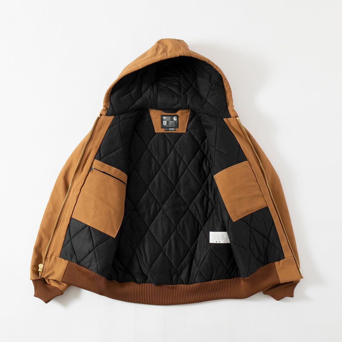 【入手困難】カーハート☆革ロゴ　中綿キルティング　アクティブジャケット. 000000001592-12.jpg?size=l&w=