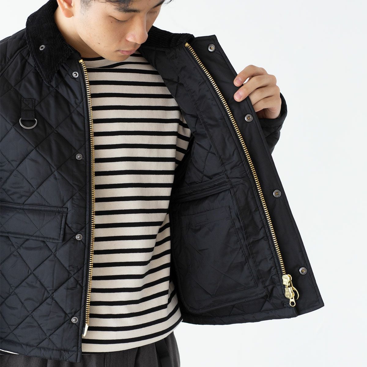 barbour キルティング　ブルゾン バブアー スペイ キルト キルティング ブルゾン Barbour MQU1802