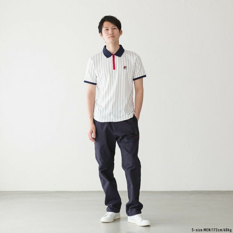 4【80s used】フィラ ボルグ テニス ポロシャツ 薄水色〈usa42〉 フィラ US企画 ビョルン・ボルグ BB1 ポロシャツ FILA BB1 POLO SHIRT