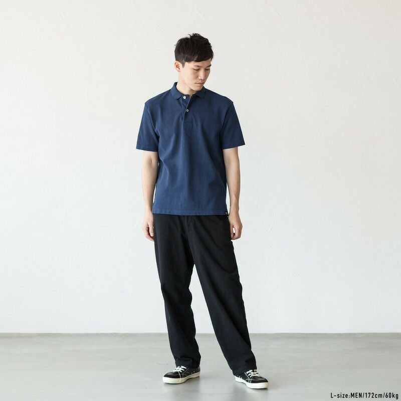 NEPS 吊りカノコ 吊り編み ポロシャツ N1201 LOOPWHEEL PIQUE POLO