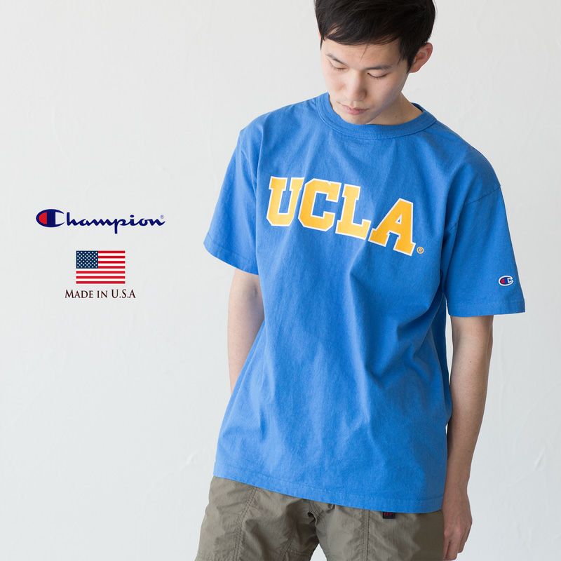 ☆さち☆ アメリカーナ College Tシャツ チャンピオン T1011 アメリカ製 半袖 Tシャツ 大学公認 カレッジ