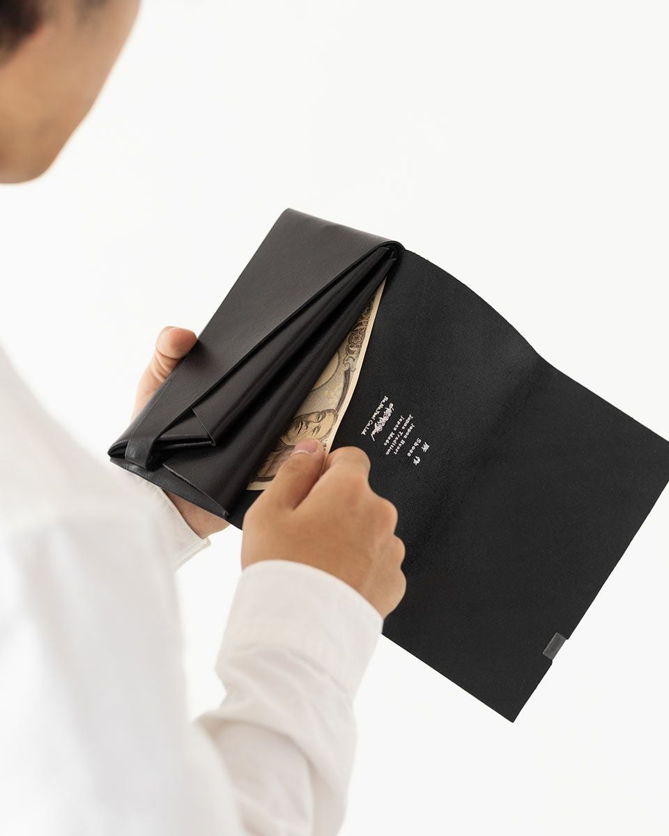 専用✴︎ラフローゼス　黒長財布　未使用！ ☆ プレートブラック ☆ ラウンド長財布 長財布 レディース ラウンド