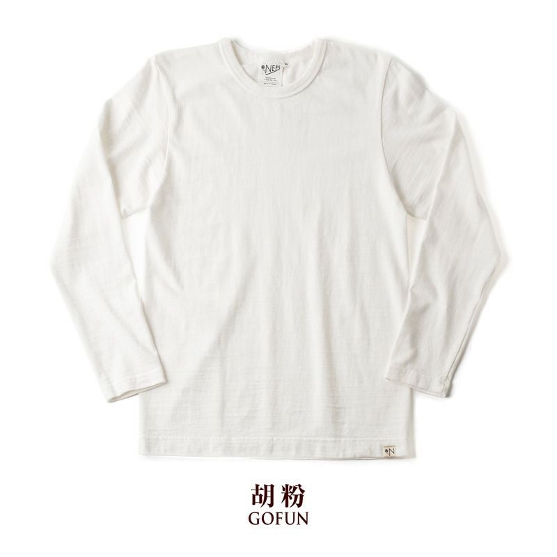 NEPS 吊り編み 度詰め天竺 長袖 Tシャツ N1103 TIGHT TENSION