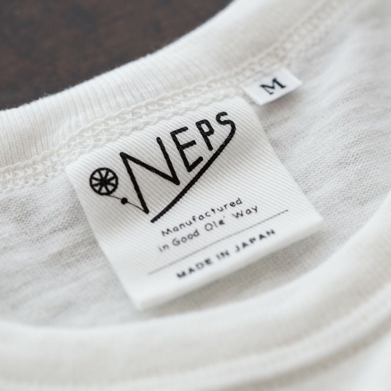 NEPS 吊り編み 度詰め天竺 長袖 Tシャツ N1103 TIGHT TENSION